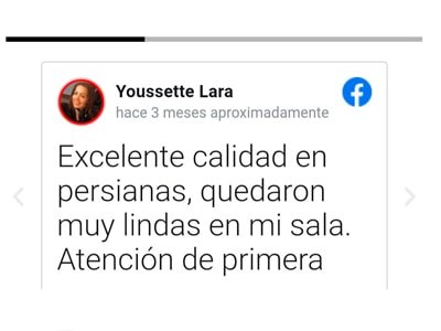 mejor persiana y calidad 2023 opinion facebook