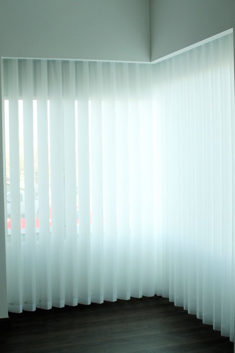 cortina ondulada tipo persiana moderna 2025